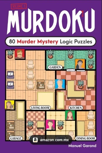 Portada de Murdoku, 80 Murder Mystery Logic Puzzles, de Manuel Garand